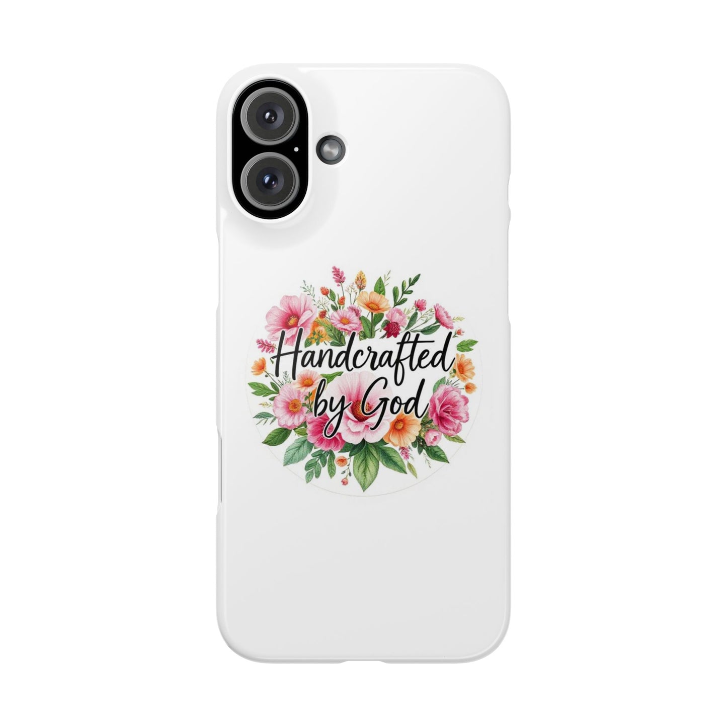 Handcrafted by God Snap Case for iPhone – Fearfully & Wonderfully Made