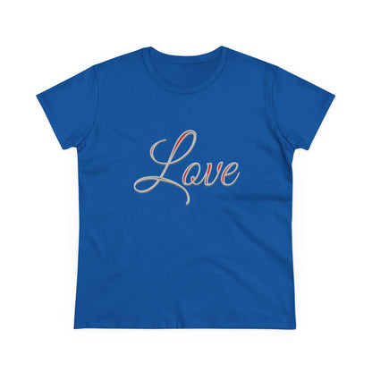 Put On Love Women’s T-Shirt – Grace in Every Thread