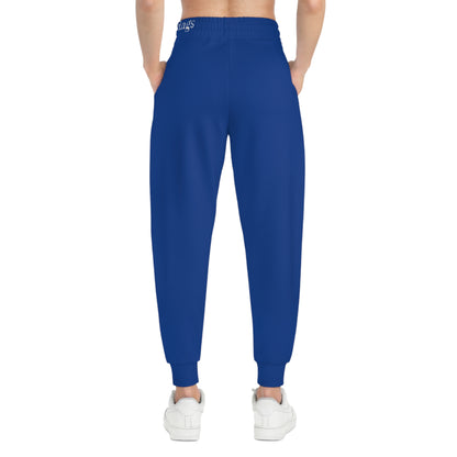Chi Rho Women’s Christian Sweatpants in Blue – Comfort and Victory in Christ
