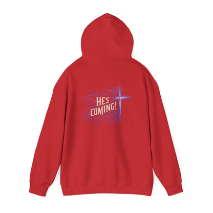 He’s Coming – Men’s Christian Hoodie
