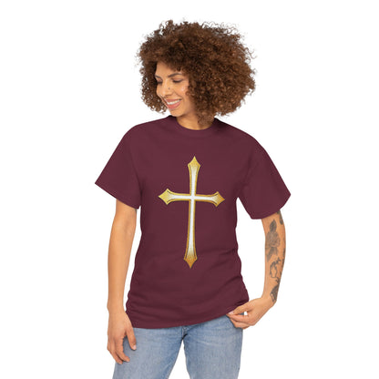 Gold Cross Tee – Women's Christian Apparel