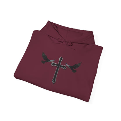 Servants of the Storm – Cross & Crows Men’s Hoodie