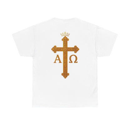 Christ Is King – Lion & Cross Women’s Christian Tee