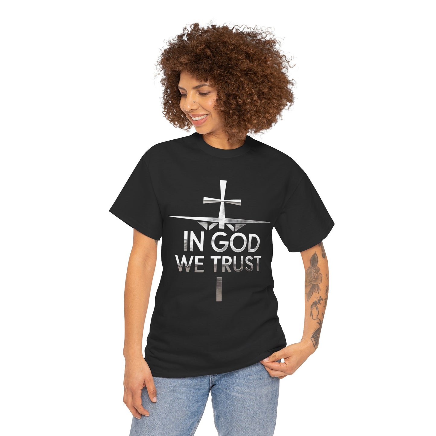 In God We Trust (Silver Ed) | Women’s Christian T-Shirt