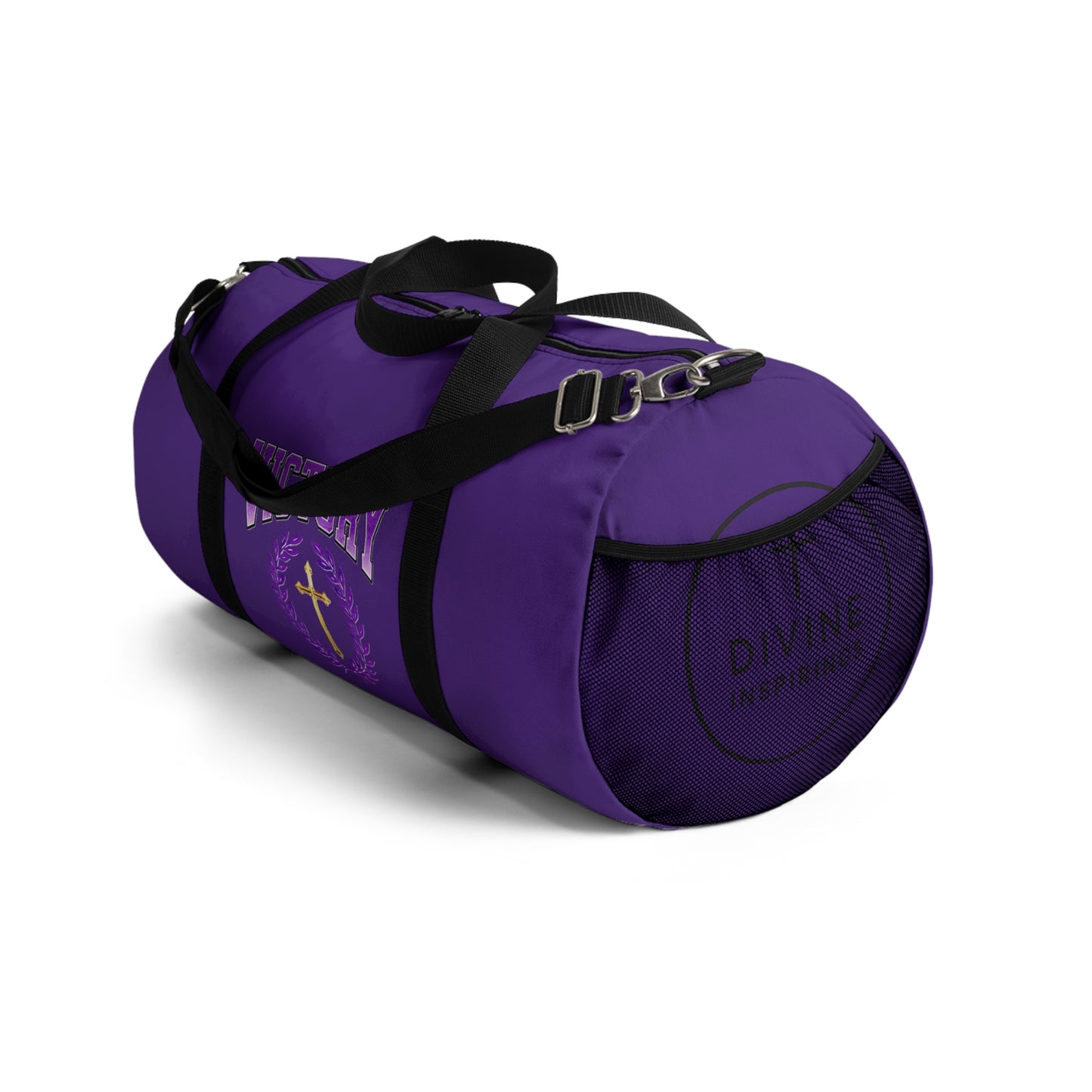 Victory in Every Step in Purple – Duffel Bag