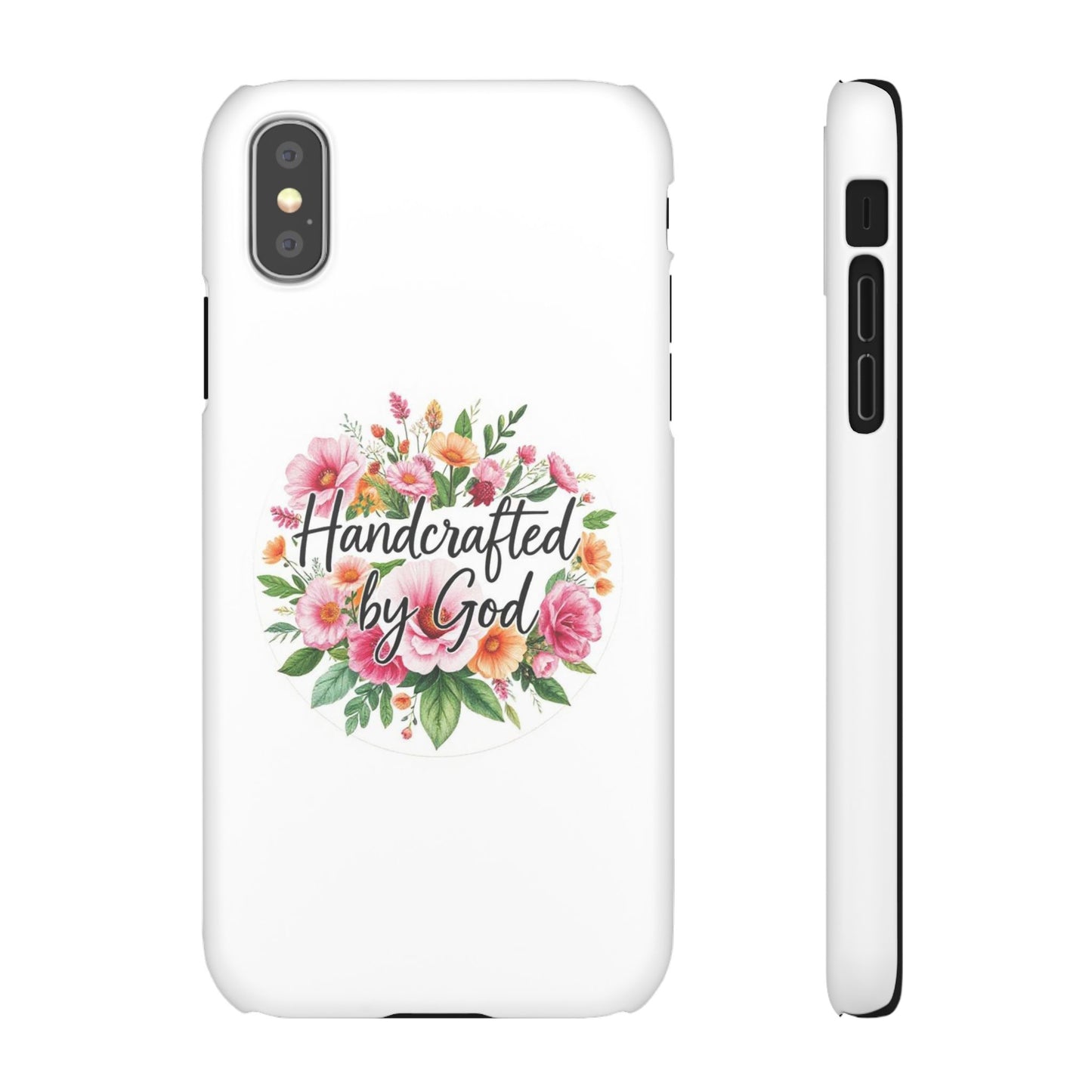Handcrafted by God Snap Case for iPhone – Fearfully & Wonderfully Made