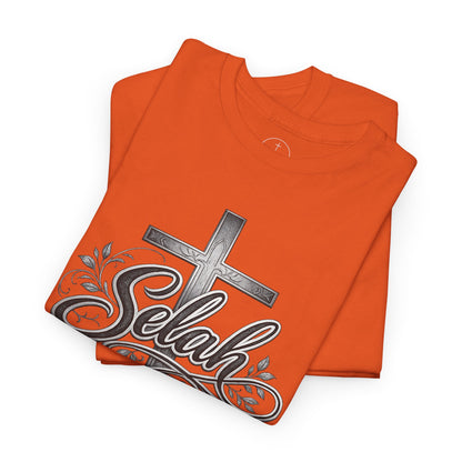 Selah Cross Tee — Men's Christian T‑Shirt