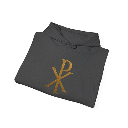 Chi Rho Anointing – Women’s Christian Hoodie