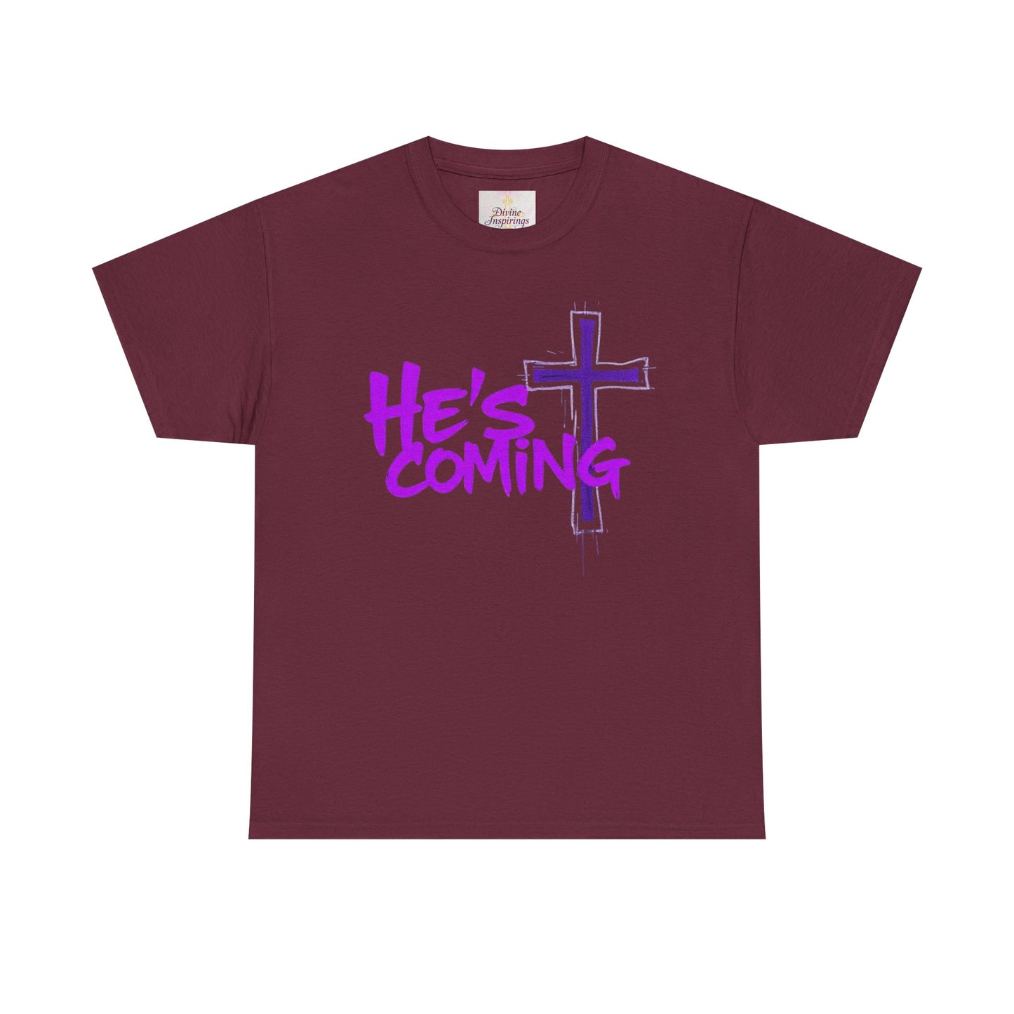 He’s Coming - Bold Christian T-Shirt