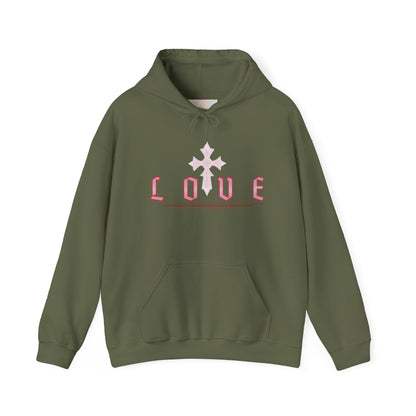 Fearless Love Men’s Hoodie – Stand Strong in Faith