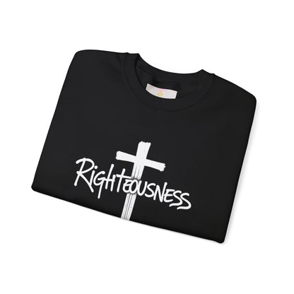 Righteousness - Women's Christian Sweatshirt (Dark Colors)