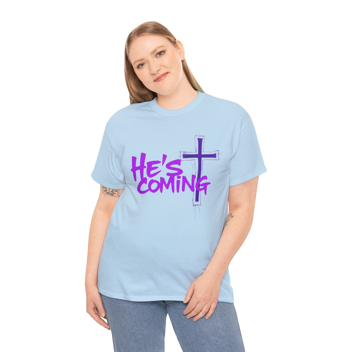 He’s Coming - Bold Christian T-Shirt