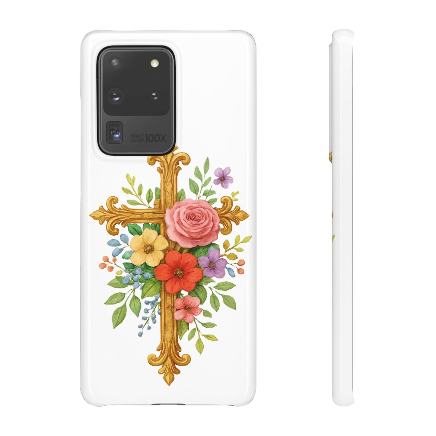 Floral Cross Snap Case for Samsung – Faith in Bloom