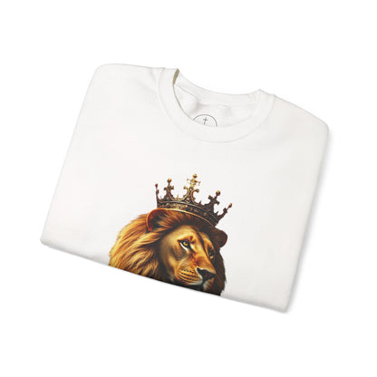 Christ is King (Lion Ed) – Men’s Christian Sweatshirt