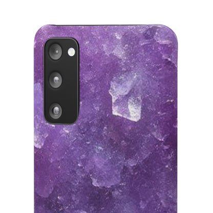Amethyst Crystal Finish Samsung Snap Case