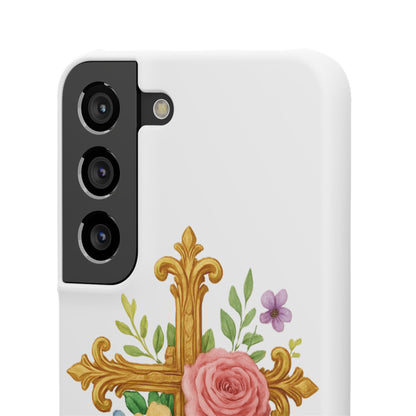 Floral Cross Snap Case for Samsung – Faith in Bloom