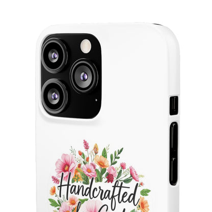 Handcrafted by God Snap Case for iPhone – Fearfully & Wonderfully Made