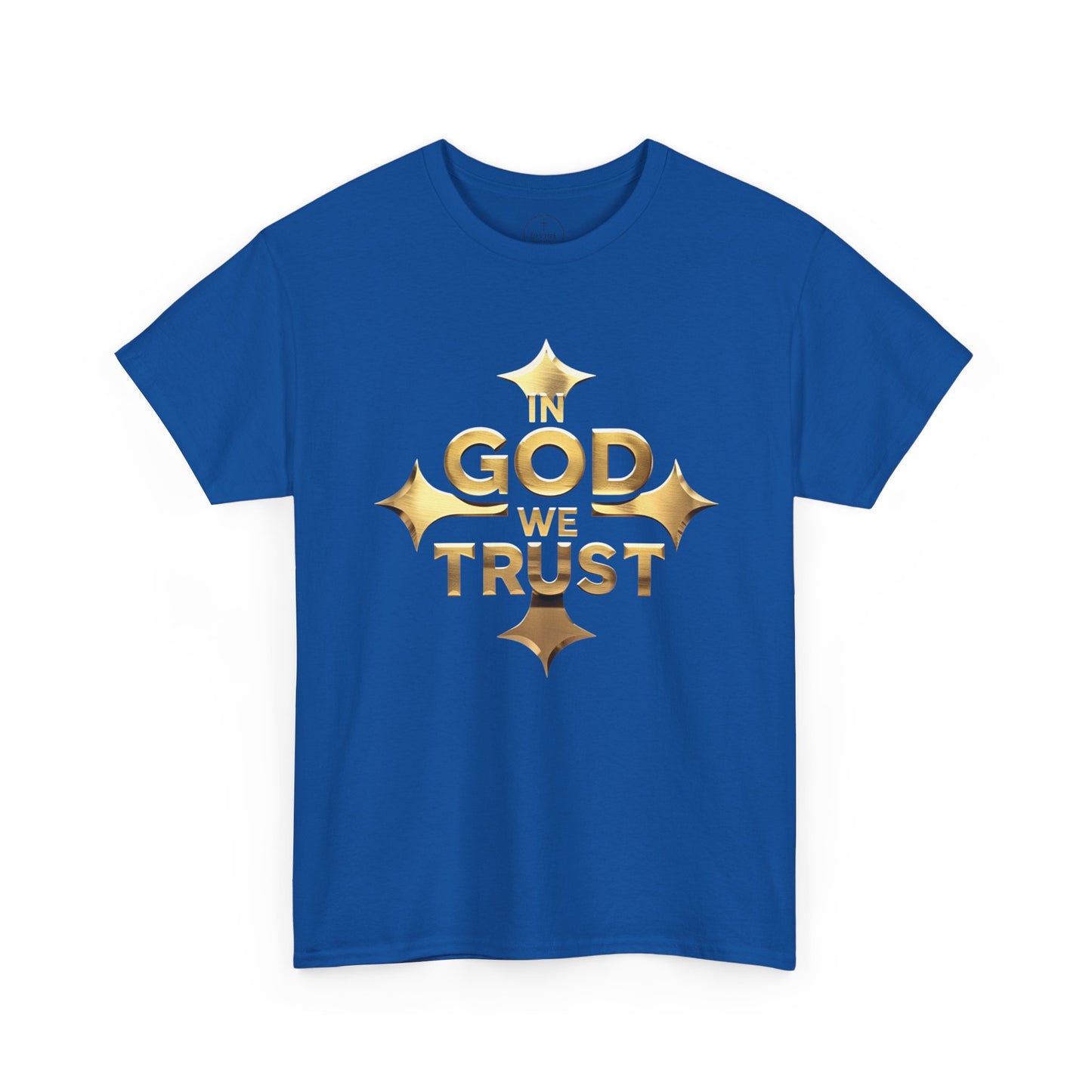 In God We Trust (Gold)- Men's Christian T-Shirt