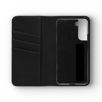 Black Chi Rho Symbol Wallet Case for Samsung– “I am the Way, the Truth, the Life”