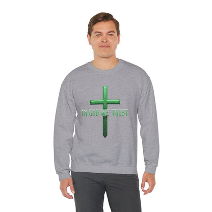 In God We Trust (Matrix) - Men's Christian Sweater