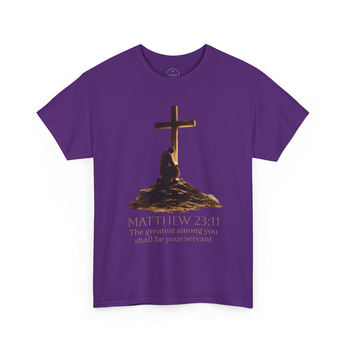 Humble Servant - Men's Christian T-Shirt (Front Design)