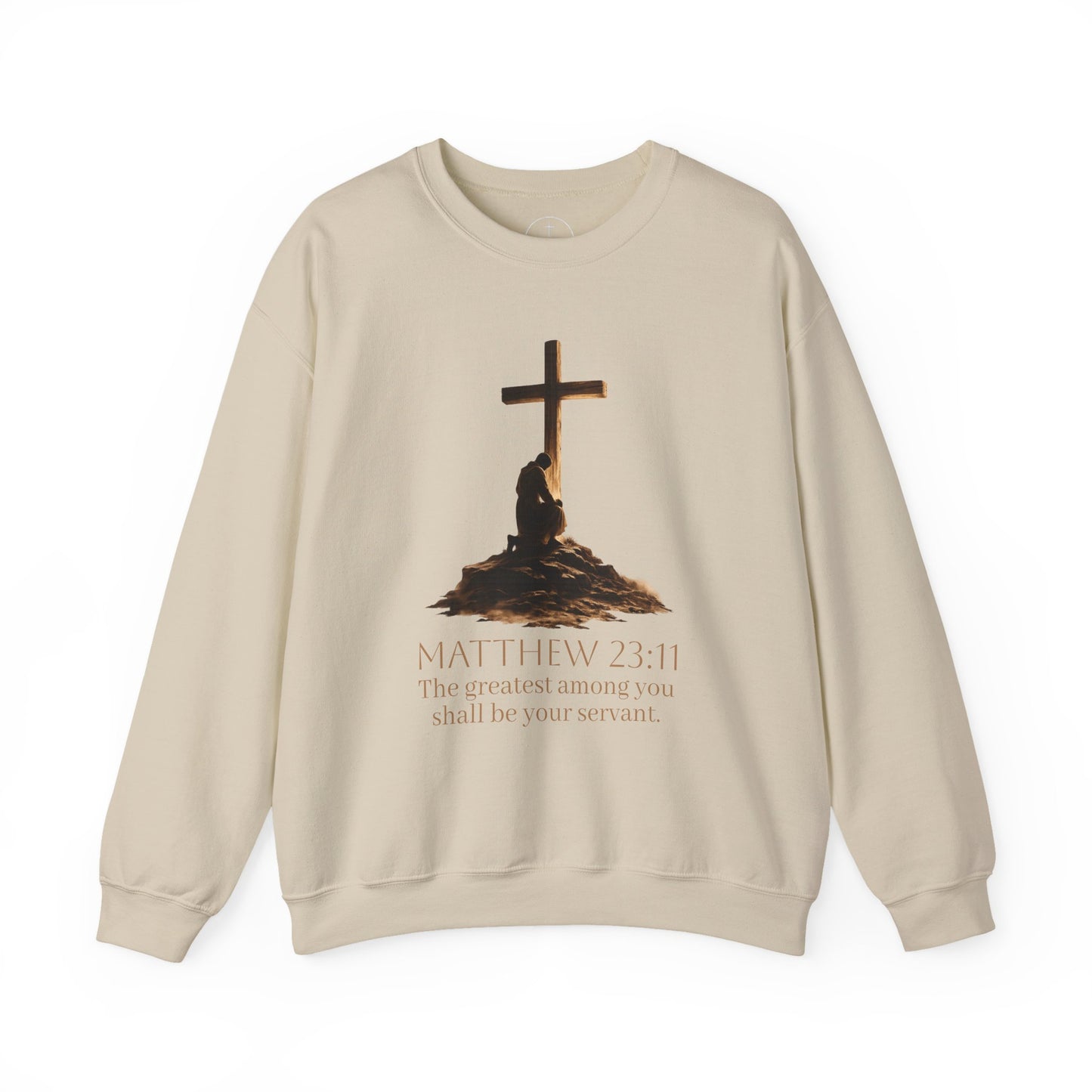 Humble Servant - Men's Christian Sweatshirt (Front Design)
