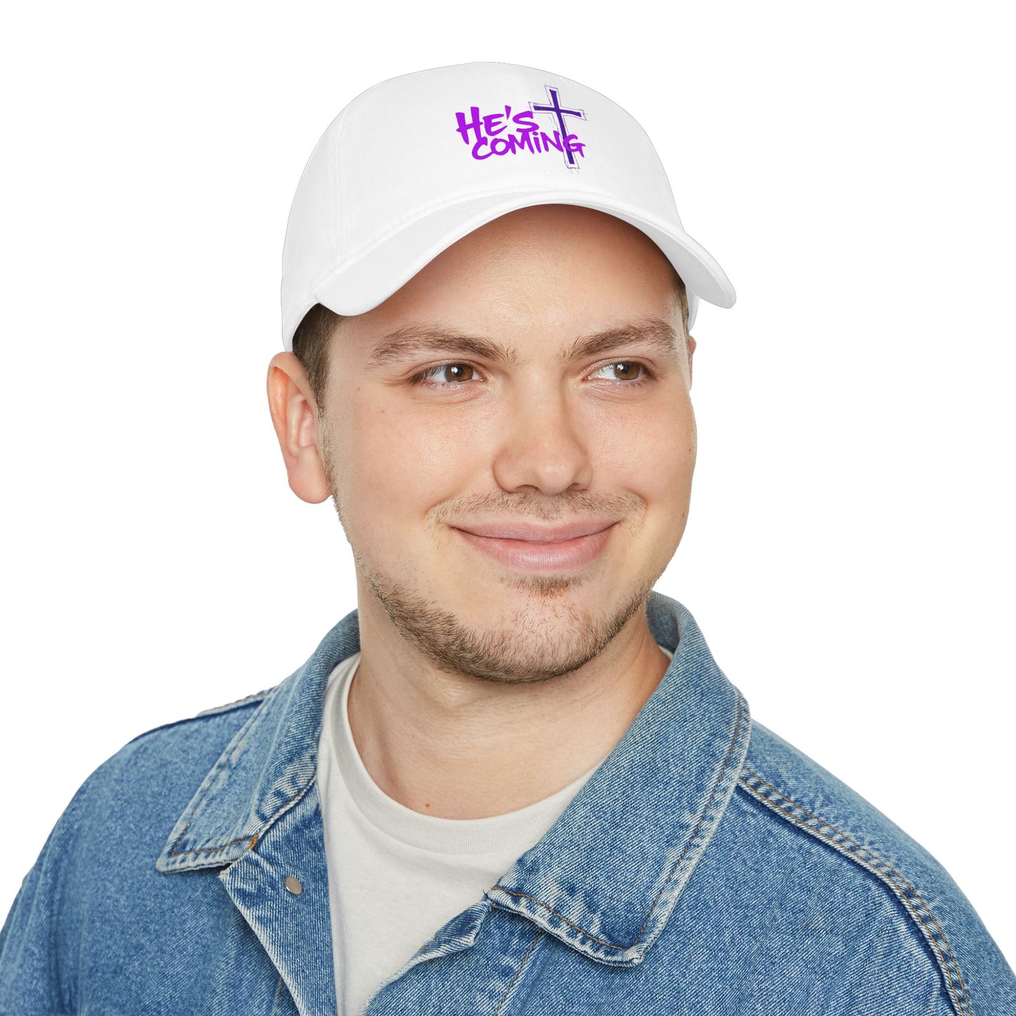 “He’s Coming” Christian Hat – Bold Faith Statement