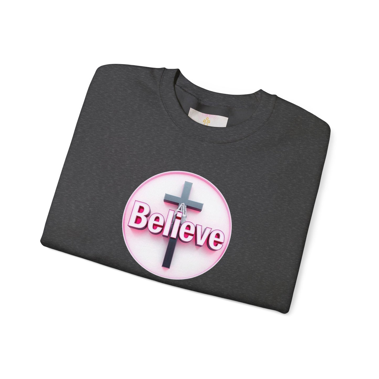 Believe | Women’s Christian Sweatshirt with John 11:40