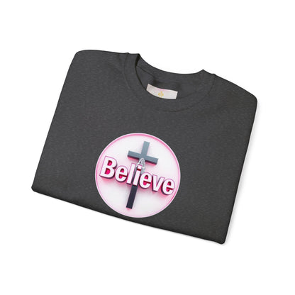 Believe | Women’s Christian Sweatshirt with John 11:40