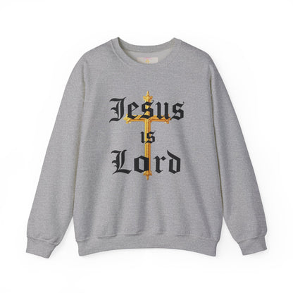 Women’s “Jesus is Lord” Christian Sweatshirt – Faith Statement Pullover