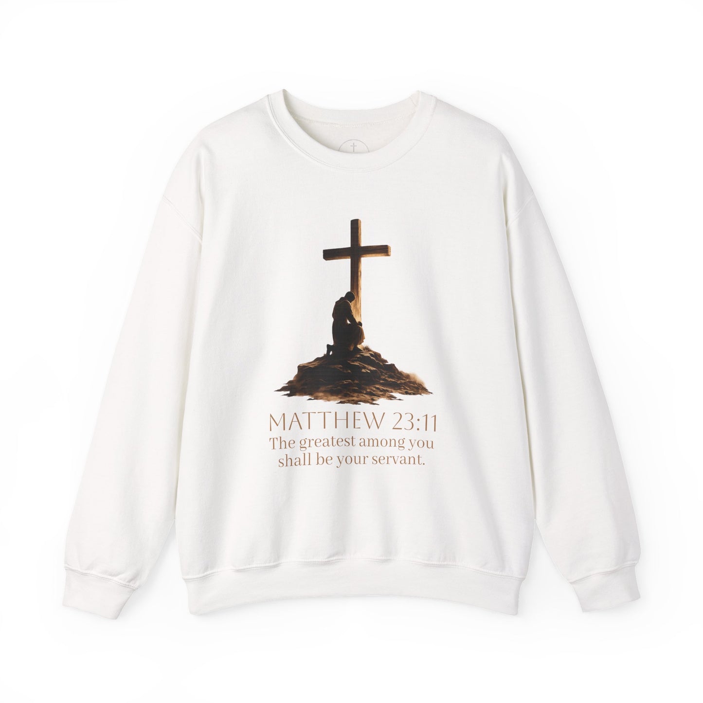 Humble Servant - Men's Christian Sweatshirt (Front Design)