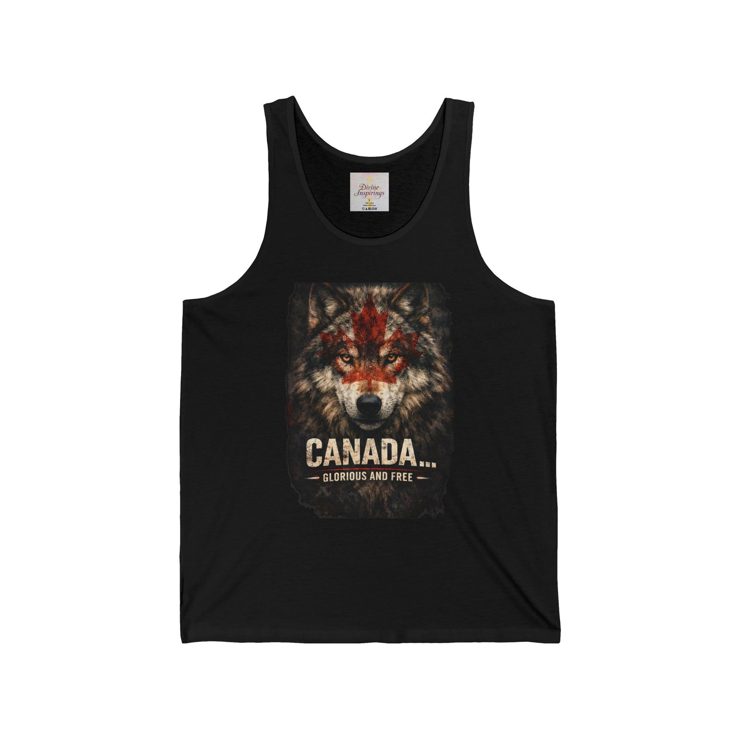 War Paint – Canada: Glorious and Free Women's Tank Top