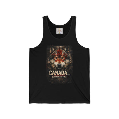 War Paint – Canada: Glorious and Free Women's Tank Top