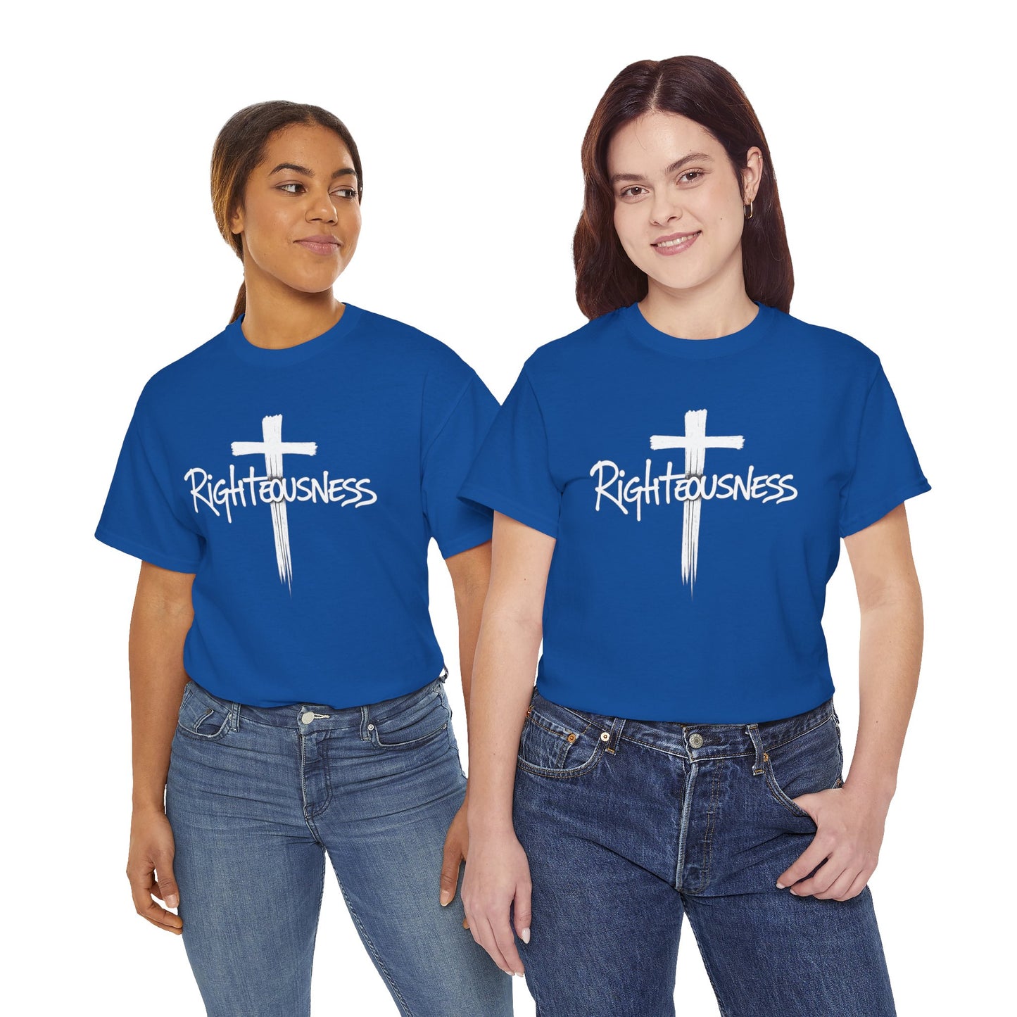Righteousness - Christian Women's T-Shirt (Dark Colors)