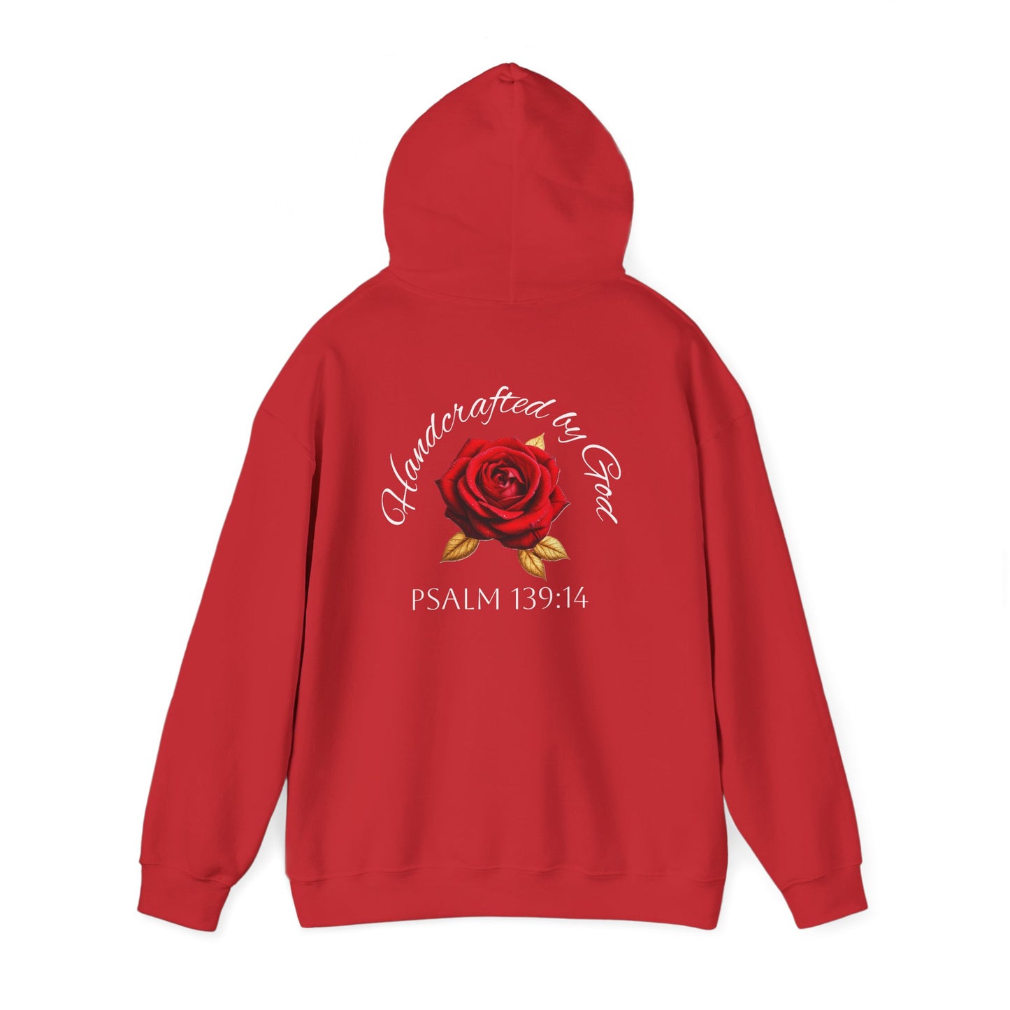Handcrafted by God Rose Women's Hoodie