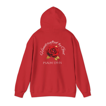 Handcrafted by God Rose Women's Hoodie