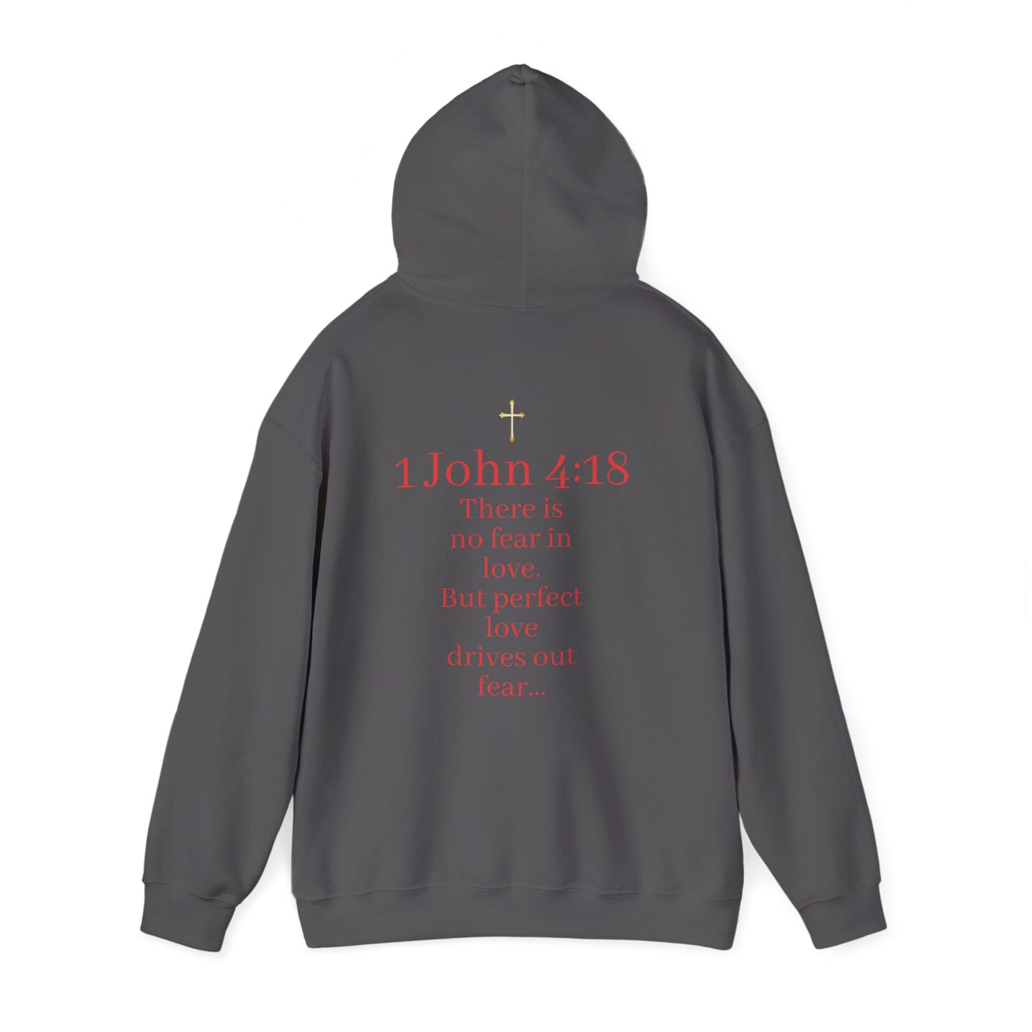 Fearless Love Men’s Hoodie – Stand Strong in Faith