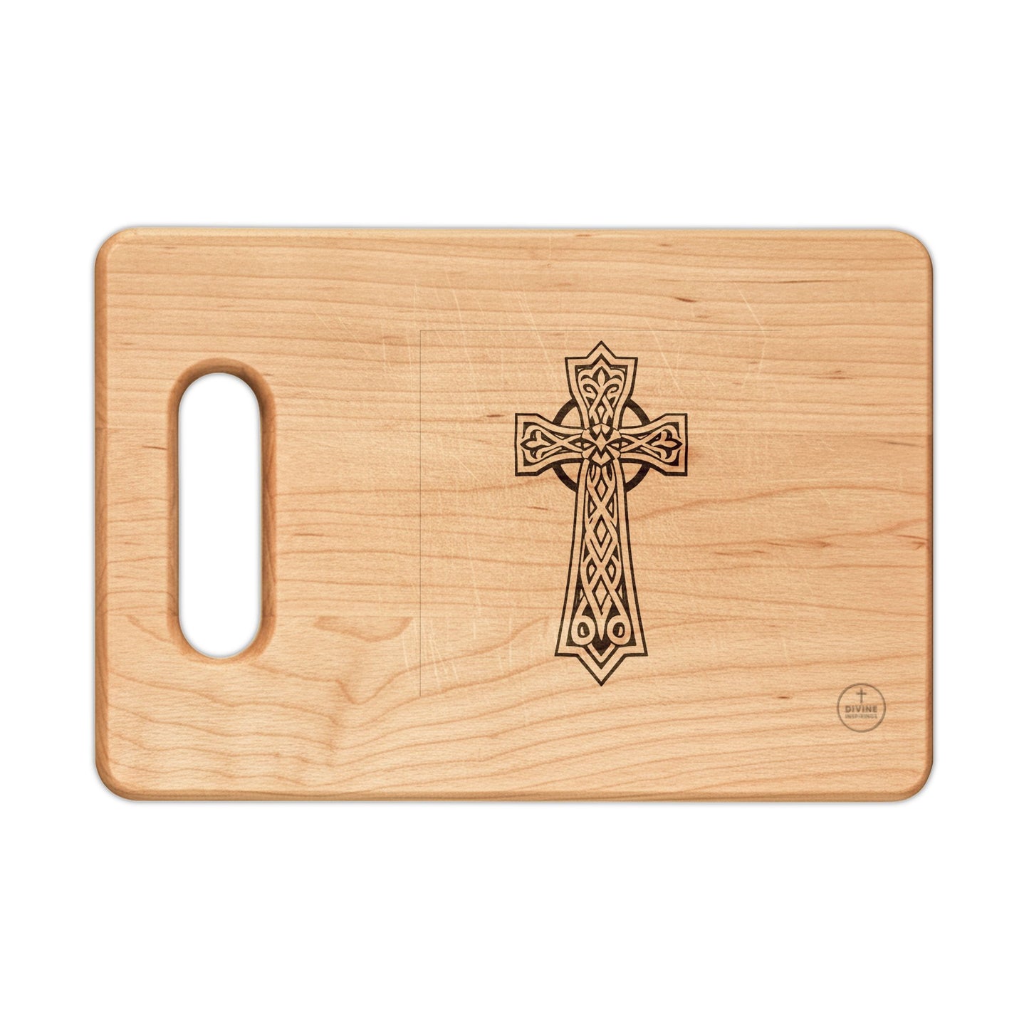 Celtic Cross of Faith — Heritage-Inspired Cutting Board