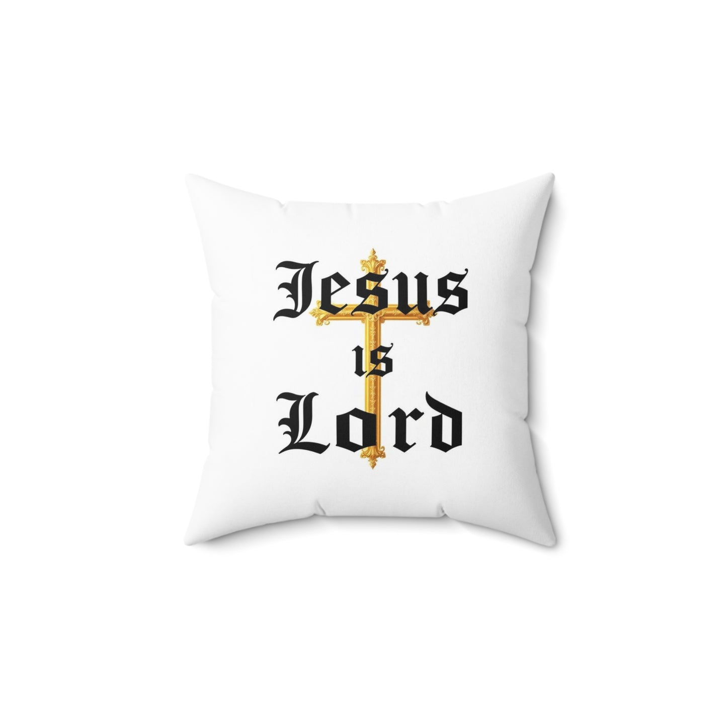 King of Kings – ‘Jesus is Lord’ Throw Pillow
