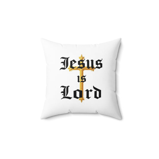 King of Kings – ‘Jesus is Lord’ Throw Pillow