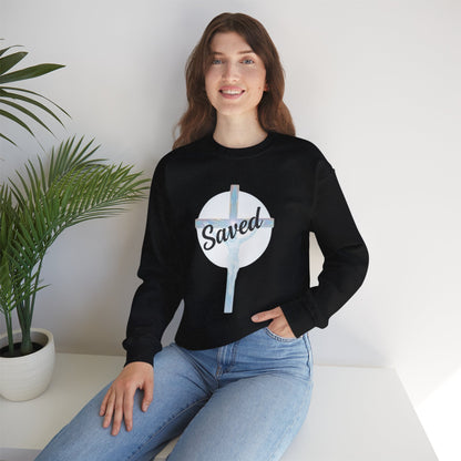 Saved by Grace – Women’s Christian Sweatshirt