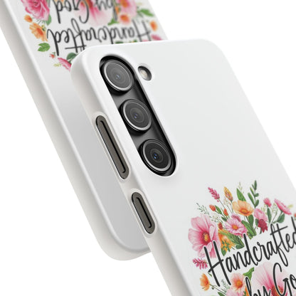 Handcrafted by God Snap Case for Samsung – Fearfully & Wonderfully Made