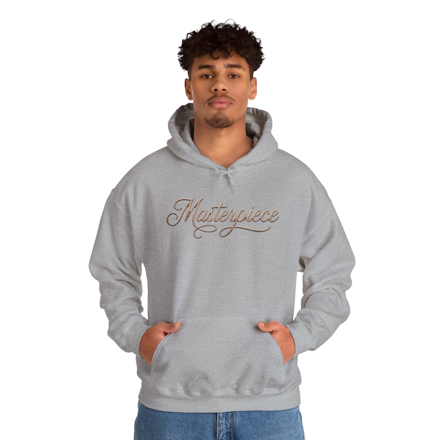 Masterpiece Signature Men’s Hoodie – Inspirational Christian Faith Apparel