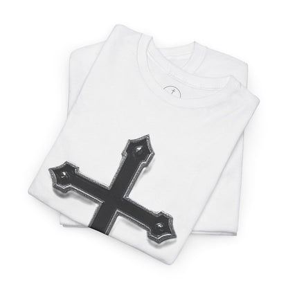 Black Cross Men’s Christian T-Shirt