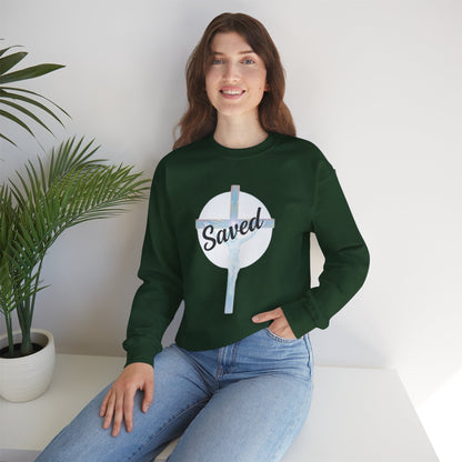 Saved by Grace – Women’s Christian Sweatshirt
