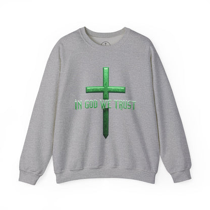 In God We Trust (Matrix)– Women’s Christian Sweatshirt
