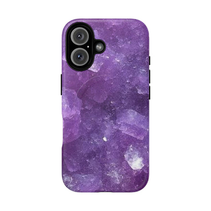 Spiritually Refined – Amethyst Crystal iPhone Magnetic Tough Case