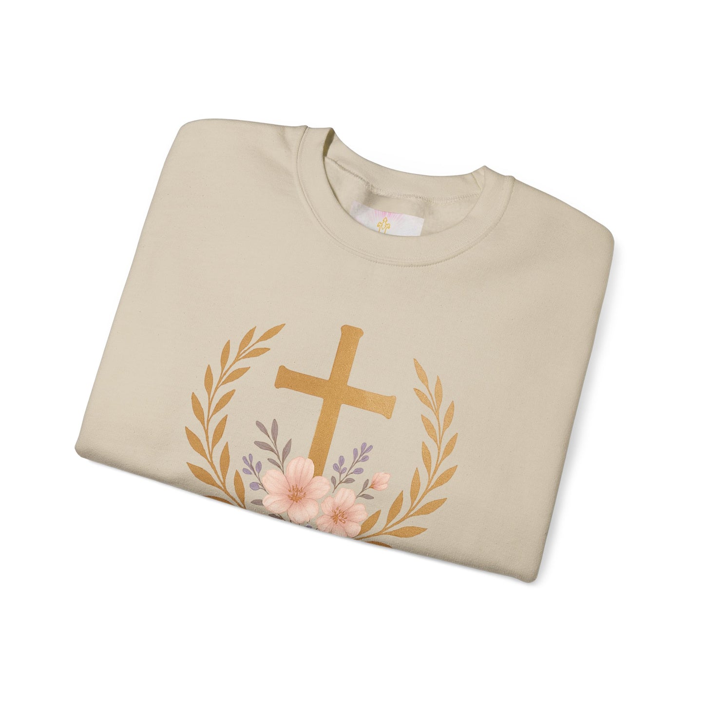 Crowned in Grace – Women’s Christian Sweatshirt