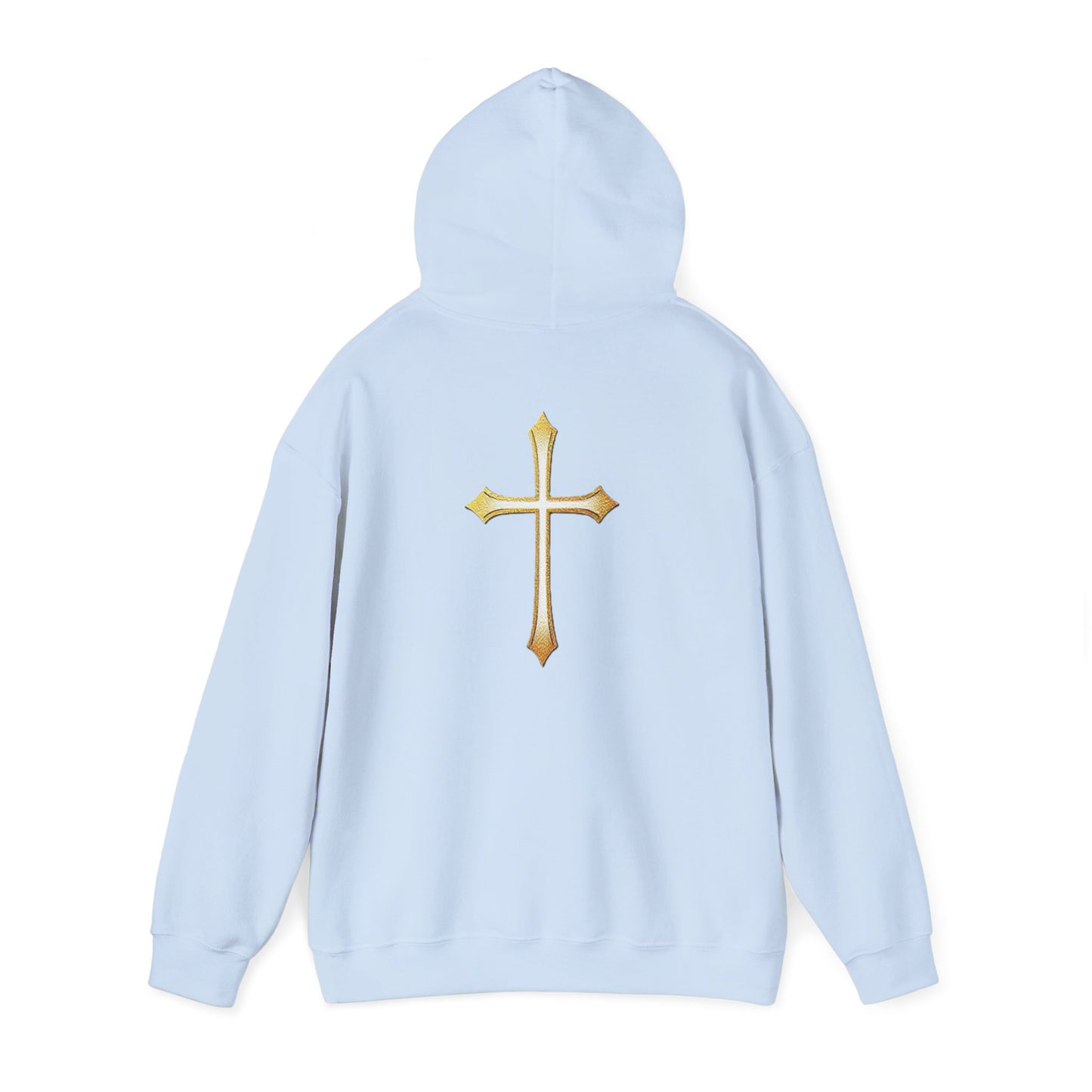 Gold Cross Men's Christian Hoodie
