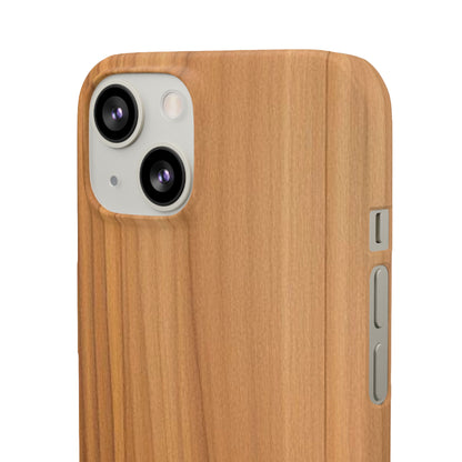 Natural Wood Grain iPhone Snap Case
